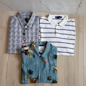 Capsule Shirt Lot Mens 2XL Button Down 28 Palms Ralph Lauren English Laundry